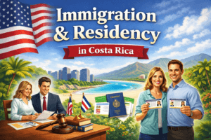 Immigration and residency legal services in Costa Rica for U.S. and Canadian expats and investors