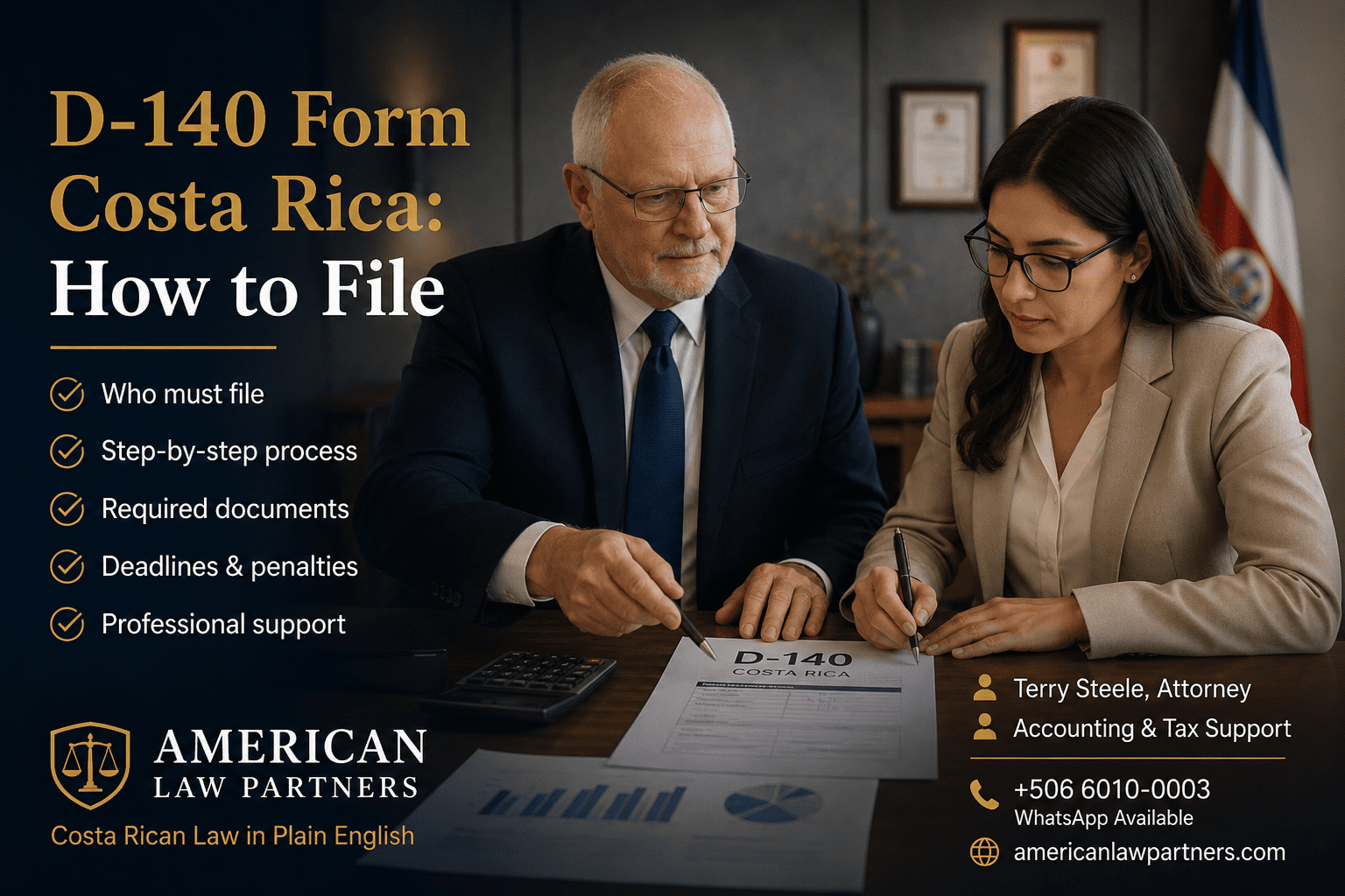 d-140 Form Costa Rica: How to File