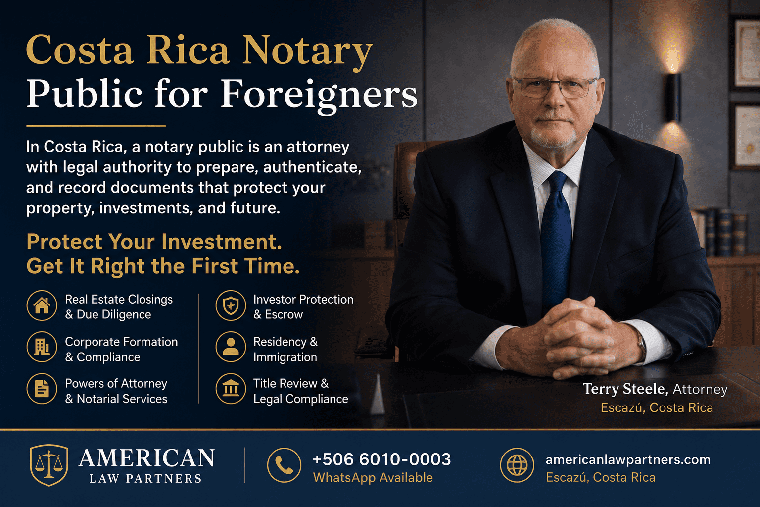 Notarial Services for Expats in Costa Rica